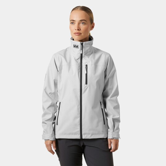 Helly Hansen Crew Seilerjakke 2.0 Dame Grå XL