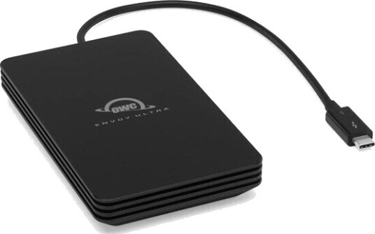 OWC Envoy Ultra 2TB Ekstern SSD med Thunderbolt 5 - Svart OWC Envoy Ultra 2TB Ekstern SSD med Thunderbolt 5 - Svart