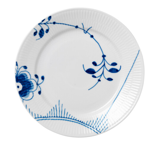Royal Copenhagen Blue Fluted Mega tallerken 2 Diameter 22 cm