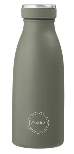 AYA&IDA Drikkeflaske 350ml Tropisk grønn AYA&IDA Drikkeflaske 350ml Tropisk grønn