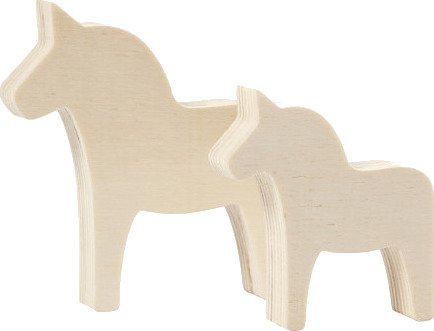 Hest 2 stk