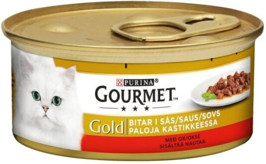 Gourmet Gold Okse I Saus 12X85 G