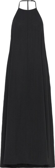 Weekday Cowl Neck A Line Dress Black XL