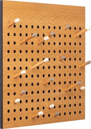 We Do Wood Scoreboard Square 60X60 - Brown - ONE SIZE