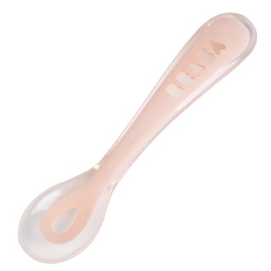 BEABA Babyske av silikon 2. aldersgruppe rosa BEABA Babyske av silikon 2. aldersgruppe rosa