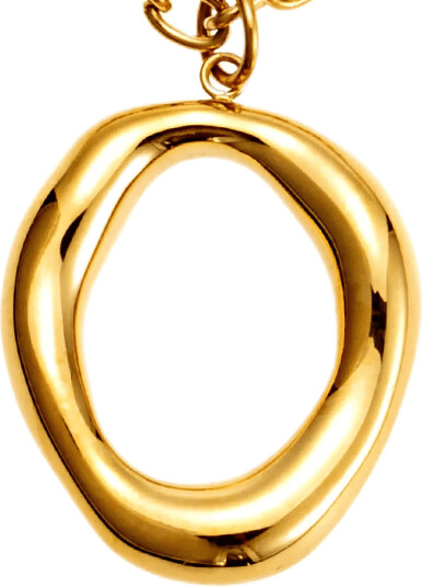 By Jolima Halo Chain Necklace Gold ONE SIZE 85 cm