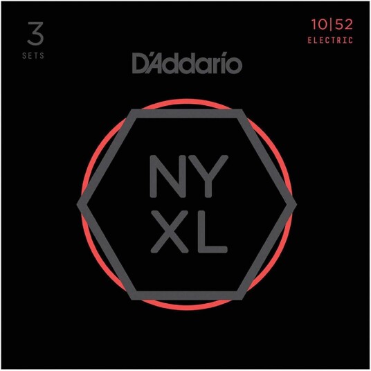 D'Addario Nyxl1052-3p Strengesett 010-052 3-Pack
