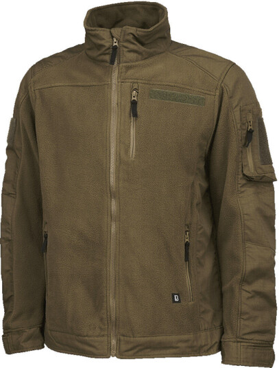 Brandit Ripstop Fleece Jakke XL Grønn