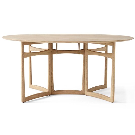 &Tradition Drop Leaf spisebord HM6 Hvitoljet eik