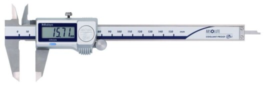 Mitutoyo Absolute Digimatic Skjutmått 500-723-20 Coolantproof 0-150mm, 0,01mm Hårdmetallbel. Skänklar, Plan Sticka, Ip67, Friktionsrulle, Datautgång Mitutoyo Absolute Digimatic Skjutmått 500-723-20 Coolantproof 0-150mm, 0,01mm Hårdmetallbel. Skänklar, Plan Sticka, Ip67, Friktionsrulle, Datautgång