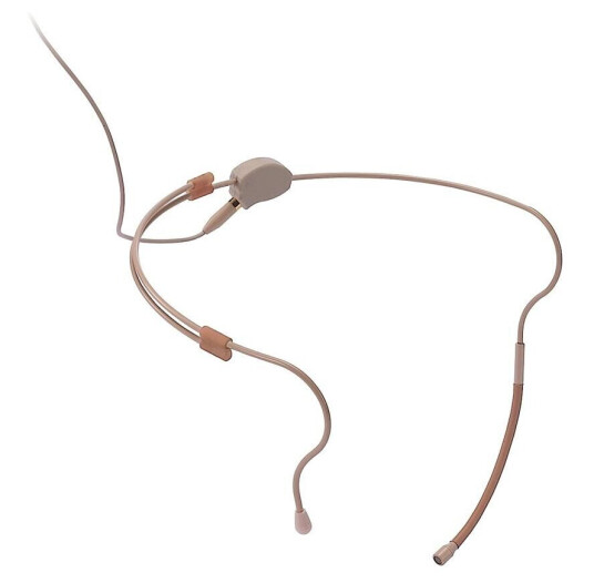 Jts Cm-214 Hodebøylemikrofon Omni Beige Farge - Justerbar,
