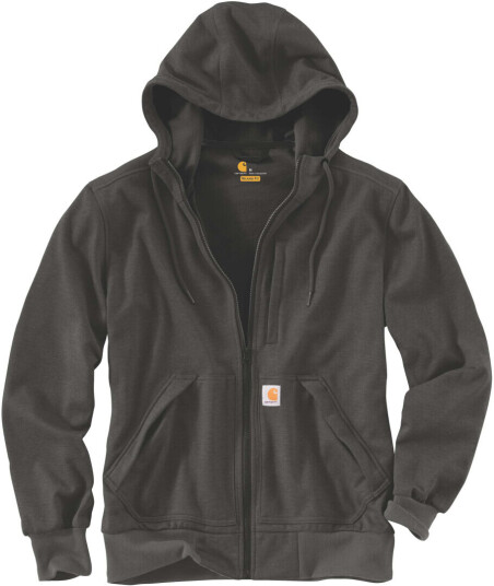 Carhartt Wind Fighter Zip Hettegenser S Brun Carhartt Wind Fighter Zip Hettegenser S Brun