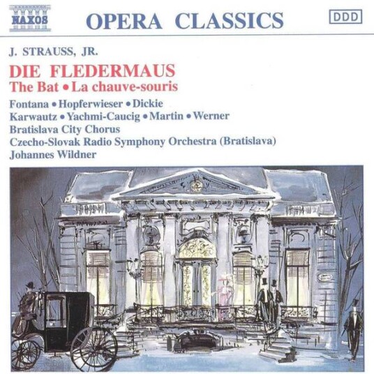 J. Strauss Jr. CzechoSlovak Radio Symphony Orchestra Bratislava Die Fledermaus 2CD J. Strauss Jr. CzechoSlovak Radio Symphony Orchestra Bratislava Die Fledermaus 2CD