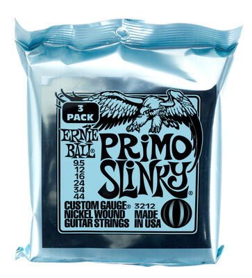 Ernie Ball Primo Slinky 3-pack 3212 Ernie Ball Primo Slinky 3-pack 3212