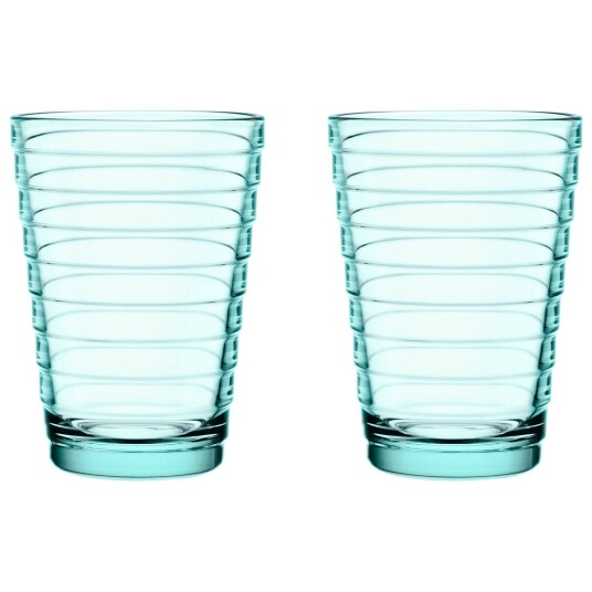 Iittala Aino Aalto vannglass 33 cl vanngrønn 2-pk
