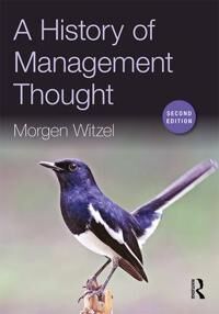 Witzel Morgen A History of Management Thought
