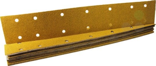 Slipeark til langhøvel 70×420 mm 50 stk. Korn P240