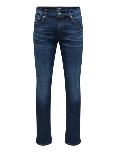 ONLY & SONS Onsloom Slim 5748 Ey Box Jeans Mu - Navy - 31 x 34