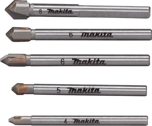 Makita E-25410 Glass/Fliseborsett 5 Stk.