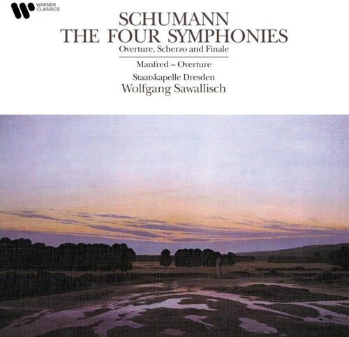 Wolfgang Sawallisch Schumann: The Four Symphonies LP/Vinyl