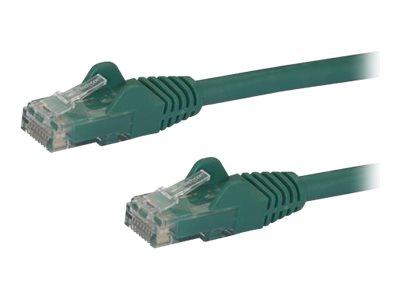StarTech 100ft CAT6 Cable, 10 Gigabit Snagless RJ45 650MHz 100W PoE Cat 6 Patch Cord, 10GbE UTP CAT6 Network Cable, Green CAT6 Ethernet Cable, Fluke