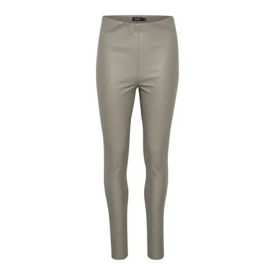 Soaked in Luxury Slkaylee Pu Leggings - Brown - XXL