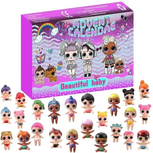 LOL Surprise Adventskalender med 24 dager med dukker [ZHE]