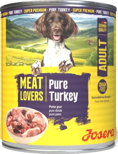Josera Meatlovers Pure 6 x 800 g - Kalkun (nytt design)