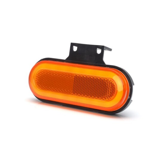 Blinklys/Sidemarkeringslys Strands Position Light / Side Marker LED   12/24V / 124 mm Oransje