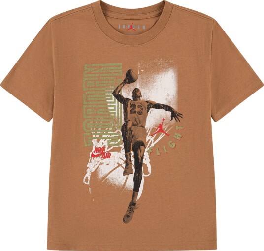 Jordan T skjorte   Forklaring Dk Brown   Jordan   12 13 år (152 158)   T skjorte   Brun