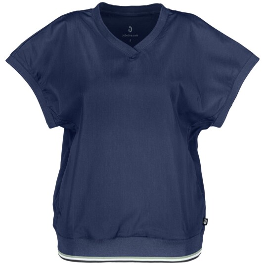 JOBELINE Dametunika Paola i Navy - Kokkekle M/L - Pustende Tencel