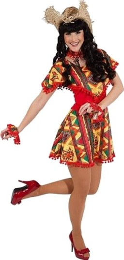 Orlob Karneval Mexicansk Kjole