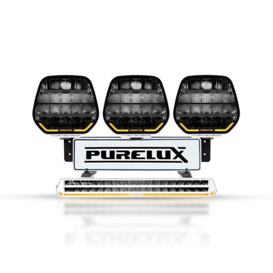 Ekstralyspakke PURELUX WRC 10 846W / 52 000 lm Pakke med hvite Panther 9 ekstralys