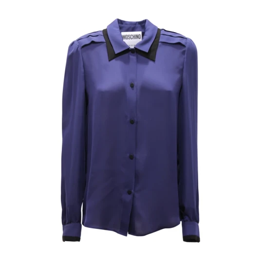 Moschino Dame Bluser & Skjorter Blå S, Moschino Dame Bluser & Skjorter Blå S,