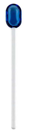 Muurla latteskje glass 15,5 cm Blue-clear