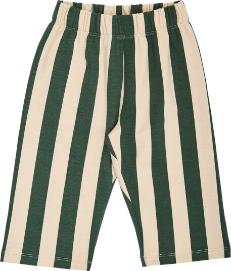 Müsli Stripe Sweat Pants Baby   OAK/ FOREST GREEN   74