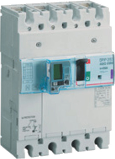 Legrand DPX3 250 Termisk Sikring + Jordfeil 4P 250A 50kA