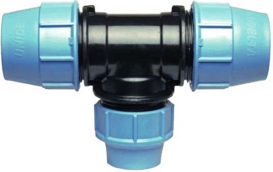 Unidelta Reduksjons-T Pe 40 X 32 X 40 Mm (603140)