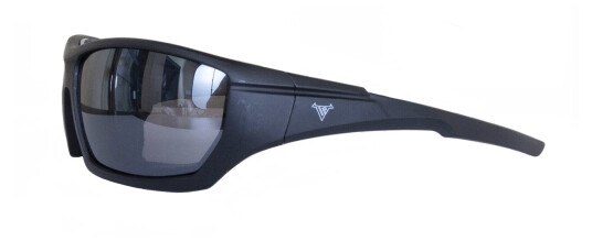 Bullfighter Solbrille Svart Ramme / Speil Glass