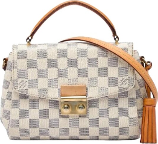 Louis Vuitton Vintage Dame Pre owned Hvit ONE SIZE, Louis Vuitton Vintage Dame Pre owned Hvit ONE SIZE,