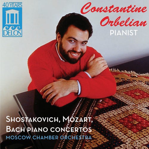 Constantine Orbelian, Jonathan Shames, Sergei Nakariakov Piano Concertos CD Constantine Orbelian, Jonathan Shames, Sergei Nakariakov Piano Concertos CD