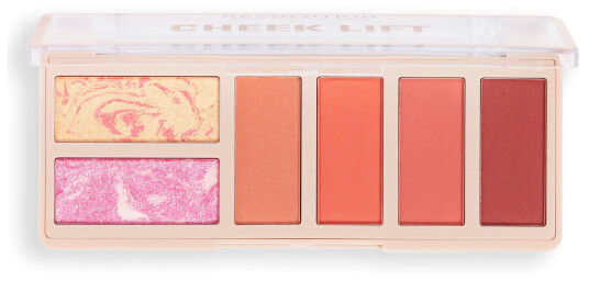 Makeup Revolution Revolution Blush Lift Palette Coral Dreaming 6x