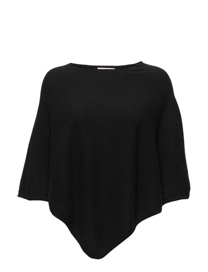 Davida Cashmere Triangle Poncho Black Davida Cashmere Triangle Poncho Black