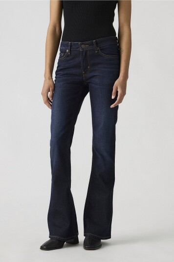 Levi's Jeans Low Slim Boot Blå