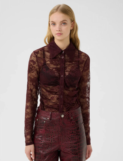 Gestuz Gzleala Shirt - Red - L