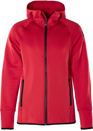 Fristads Calcium Polartec Power Stretch Hettejakke Dame Rød 2XL
