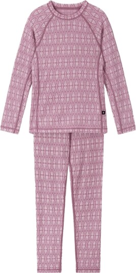 Reima Wool Base Layer Set Taival GREY PINK 140 Reima Wool Base Layer Set Taival GREY PINK 140