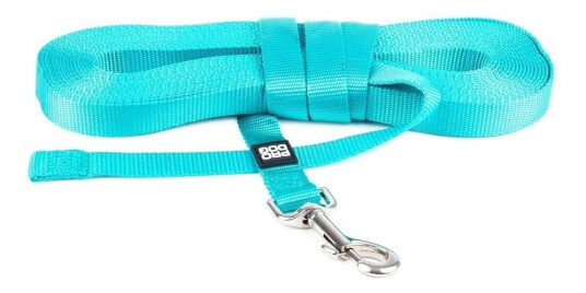 Pro Dog Nylon Treningsline Turkis (15 M)