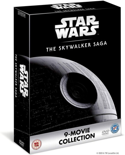 Star Wars: Episode IIX The Skywalker Saga DVD Star Wars: Episode IIX The Skywalker Saga DVD