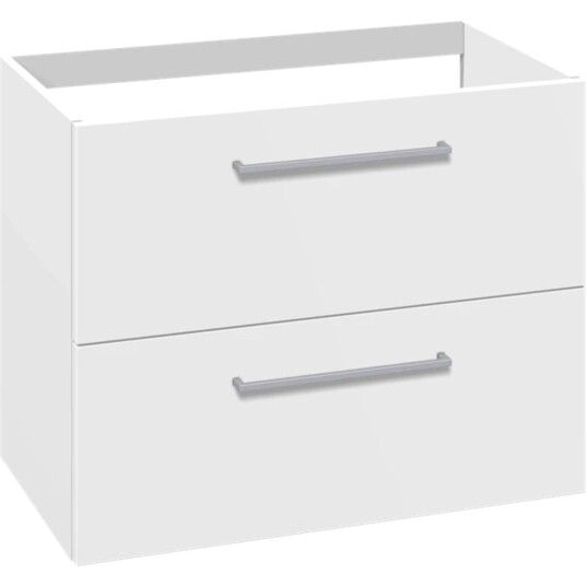 1904 Voss Servantskap med 2 Skuffer Hvit Matt / 80cm GRO-7041023 1904 Voss Servantskap med 2 Skuffer Hvit Matt / 80cm GRO-7041023